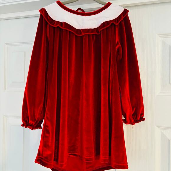 Red Velvet Sunshine Smocks Dress 4T - Picture 1 of 3